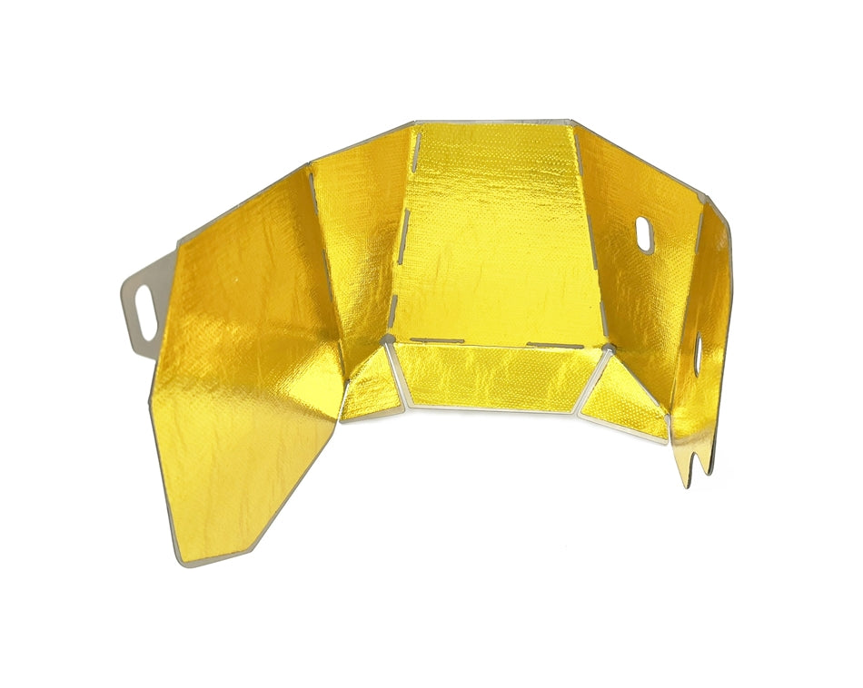 Torque Solution Gold Reflective Heat Tape Subaru EJ Stock Location (Add On) - TS-SU-697-G