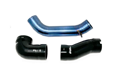 Torque Solution 2022+ Subaru WRX Titanium Intake Pipe Kit (Burnt Blue)