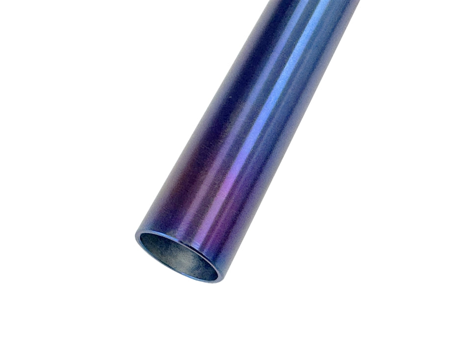 Torque Solution 2022+ Subaru WRX Rear Shock Tower Brace - Titanium Burnt Purple / Blue - TS-SU-865-PR