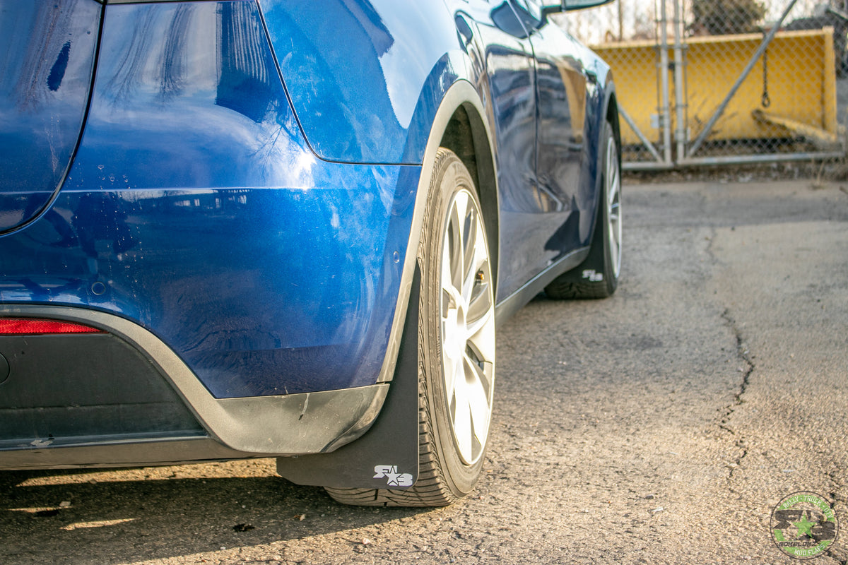 RokBlokz - Tesla Model Y 2020+ Mud Flaps &amp; Splash Guards