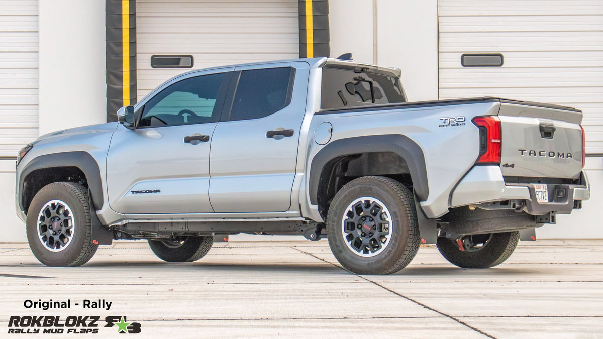 RokBlokz - Toyota Tacoma TRD Off-road (4th Gen) 2024+ Rally Mud Flaps