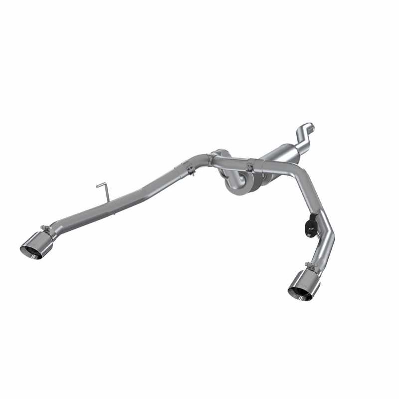 MBRP 2020 Jeep Gladiator 3.6L 2.5in Dual Rear Exit Cat Back Exhaust 304 - S5538304