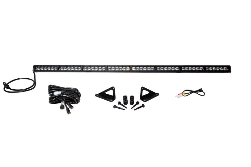 Diode Dynamics 18-21 Jeep JL Wrangler/Gladiator SS50 Hood LED Light Bar Kit - White Driving - DD6104