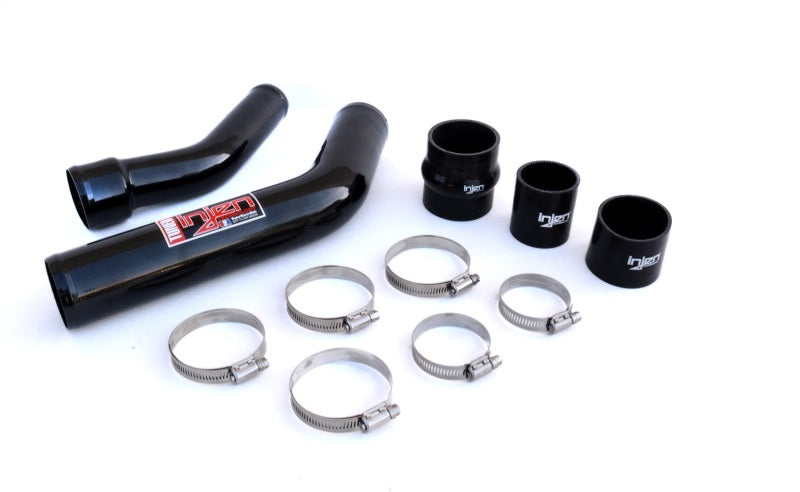 Injen 08-15 Mitsubishi Lancer Evolution X L4 2.0L Turbo Polished SES Intercooler Pipes - SES1899UICP