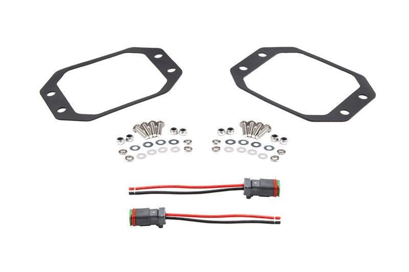 Diode Dynamics SS3 Backlit Flush Mounting Kit (Pair) - DD7189P