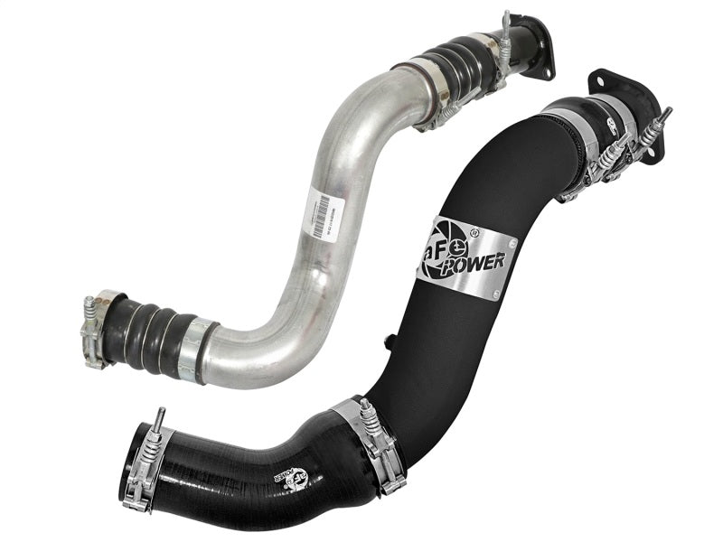 aFe Bladerunner 3in Intercooler Hot and Cold Side Tubes 16-17 Nissan Titan XD V8 5.0L (td)