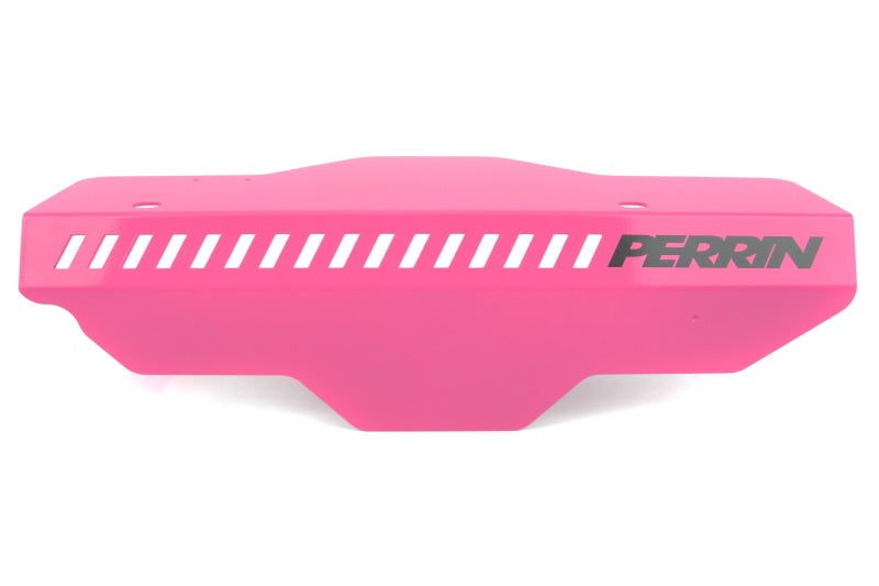 Perrin Subaru Pulley Cover (For EJ Engines) - Hyper Pink - PSP-ENG-150HP