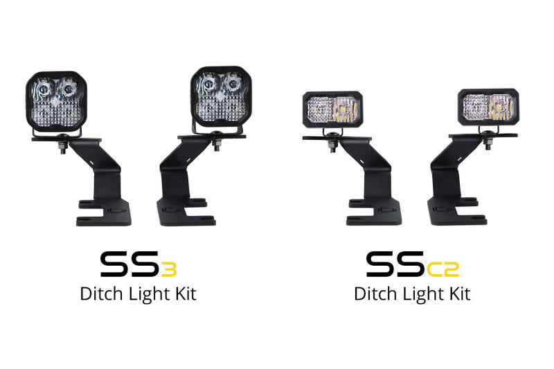 Diode Dynamics 15-21 Colorado/Canyon SS3 LED Ditch Light Kit - Sport White Combo - DD6646