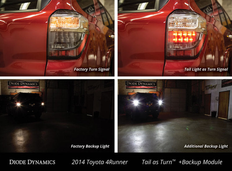 Diode Dynamics 14-21 Toyota 4Runner Tail as Turn Module +Backup Module (USDM) Module Only - DD3009