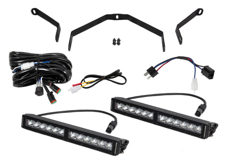 Diode Dynamics 14-21 Toyota Tundra SS12 Driving Light Kit - White Driving - DD6064