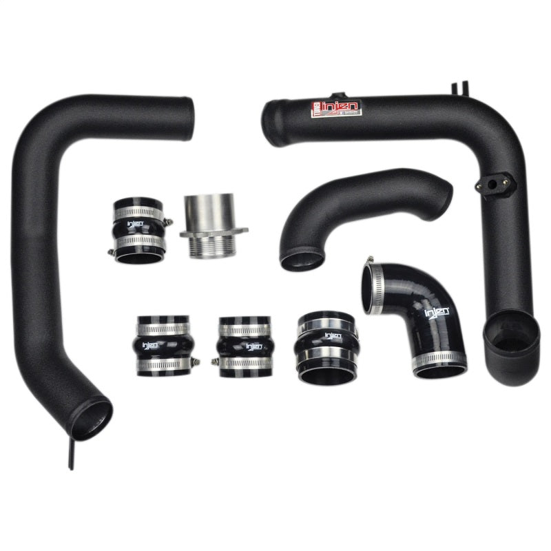 Injen 15-17 Volkswagen GTI (MK7) 2.0L Turbo TSI Aluminum Intercooler Piping Kit - Black - SES3078ICPBLK