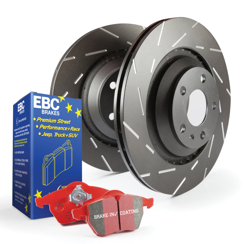 EBC S4 Kits Redstuff Pads and USR Rotors - S4KF1296