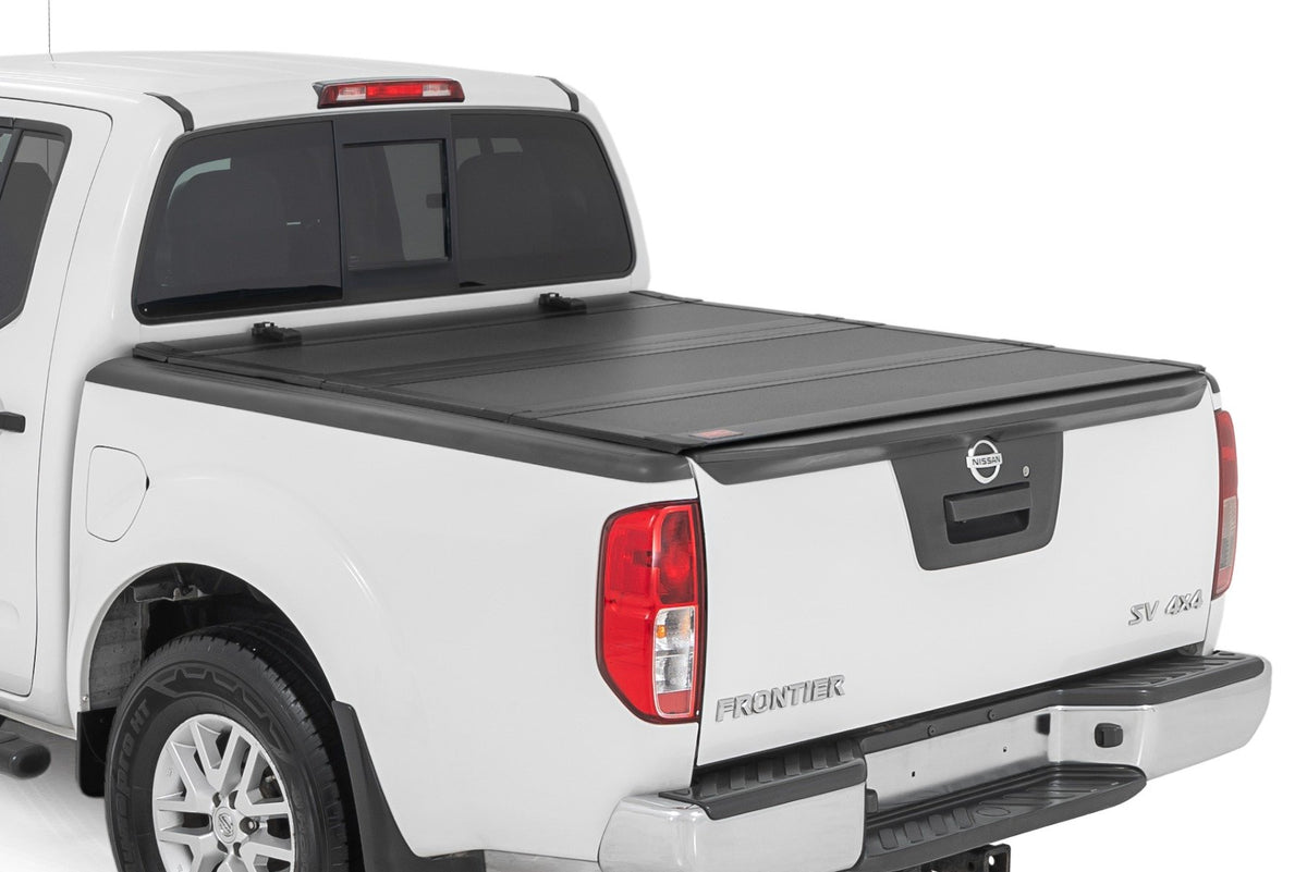 Hard Tri-Fold Flip Up Bed Cover | 5&#39; Bed | Nissan Frontier 2WD/4WD (05-21)