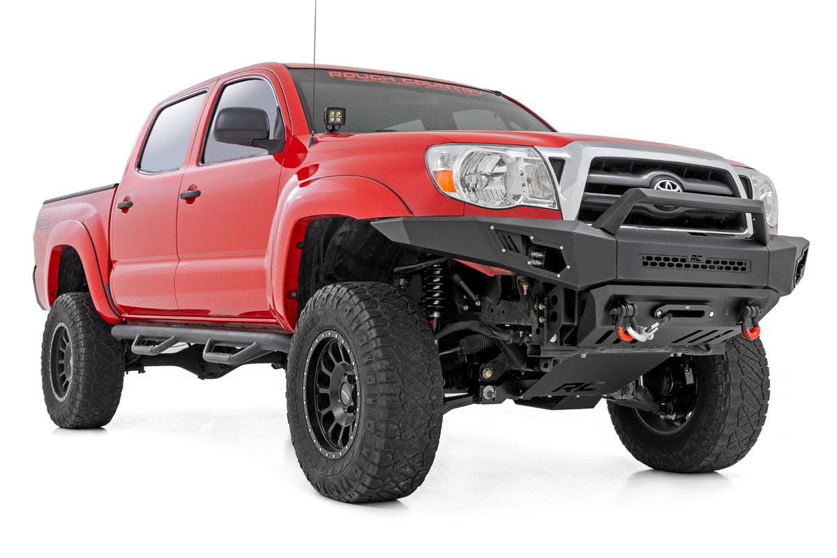 LED Light Kit | Ditch Mount | 2&quot; Black Pair | White DRL | Toyota Tacoma (05-15)