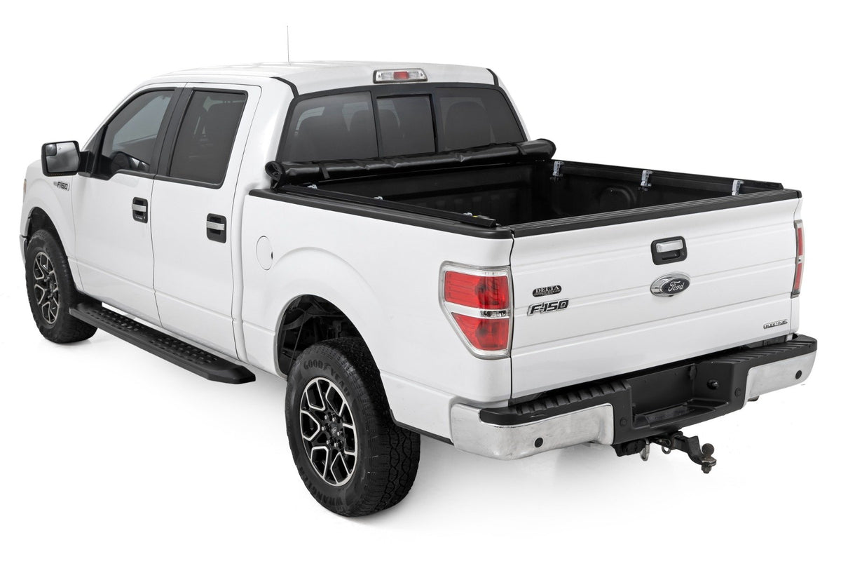 Soft Roll Up Bed Cover | 5&#39;7&quot; Bed | Ford F-150 2WD/4WD (2009-2014)