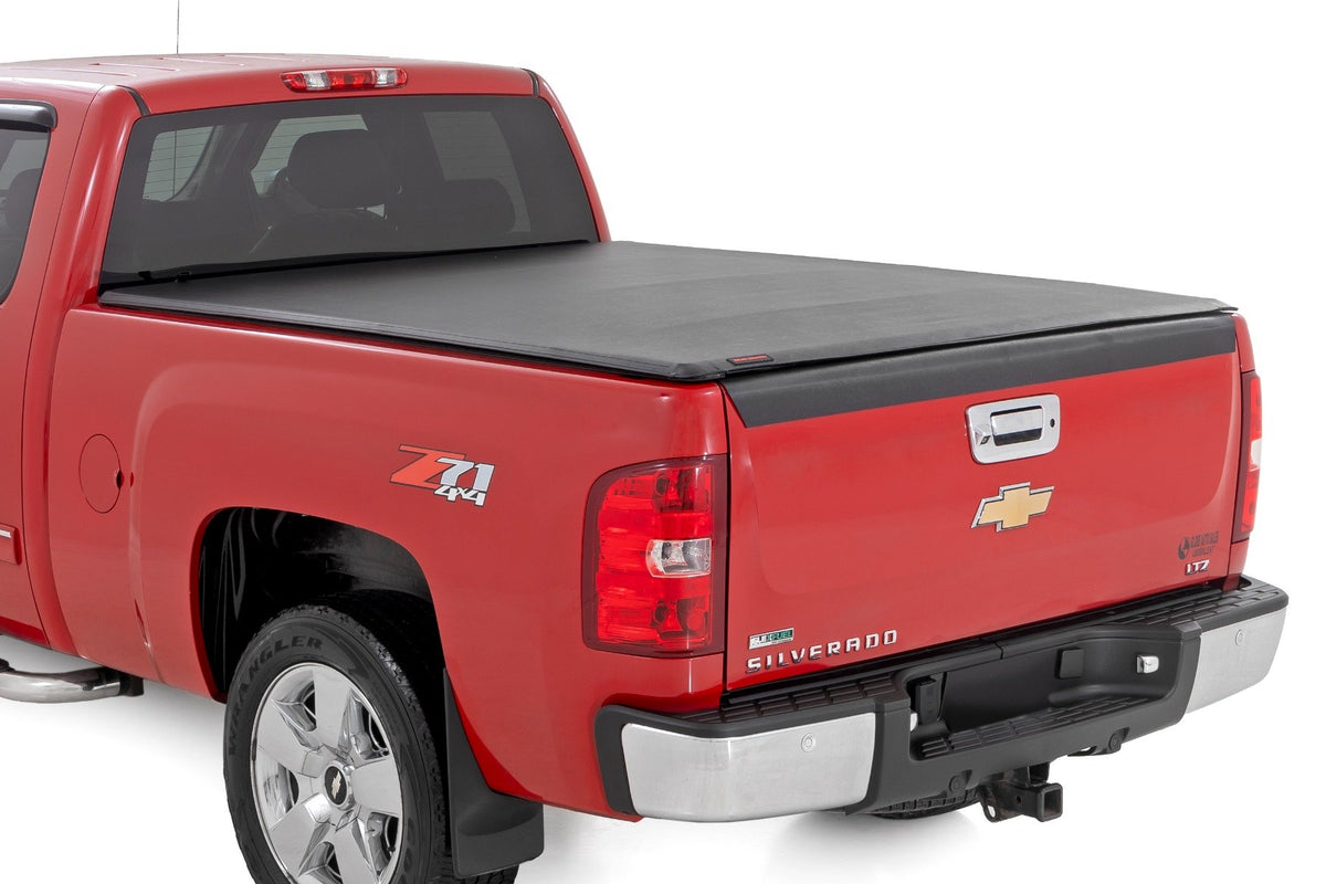 Soft Roll Up Bed Cover | 6&#39;7&quot; Bed | Chevy/GMC 1500/2500HD/3500HD (07-14)