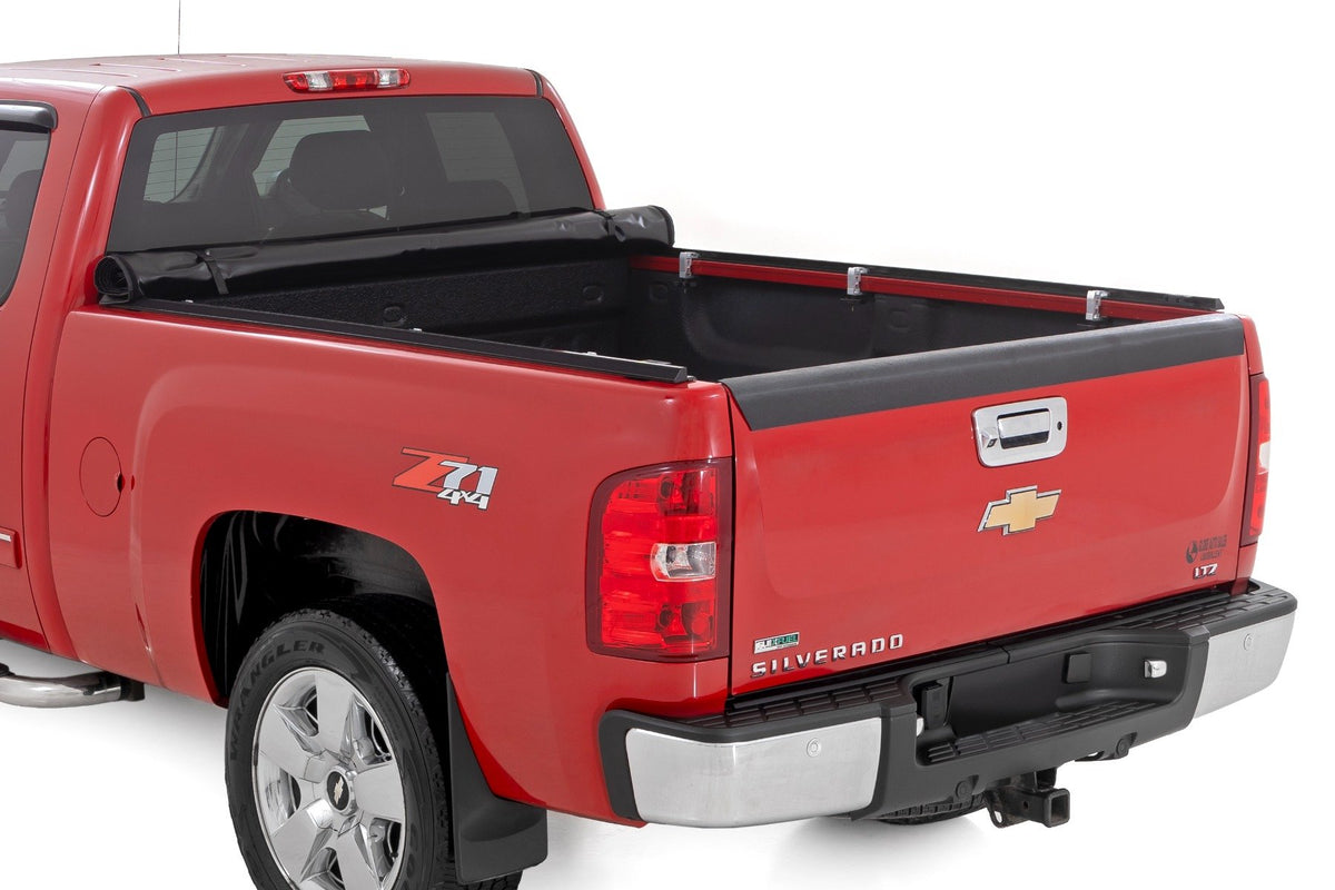 Soft Roll Up Bed Cover | 6&#39;7&quot; Bed | Chevy/GMC 1500/2500HD/3500HD (07-14)