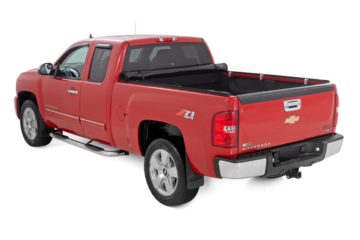 Soft Roll Up Bed Cover | 6&#39;7&quot; Bed | Chevy/GMC 1500/2500HD/3500HD (07-14)