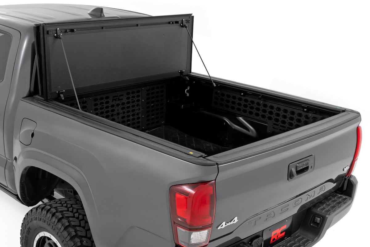 Hard Tri-Fold Flip Up Bed Cover | 6&#39; Bed | Toyota Tacoma 2WD/4WD (2016-2023)