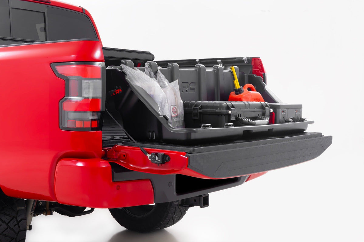 Truck Bed Cargo Storage Box | Easy Access | Mid Size 52.5&quot; | Toyota Tacoma (05-24)