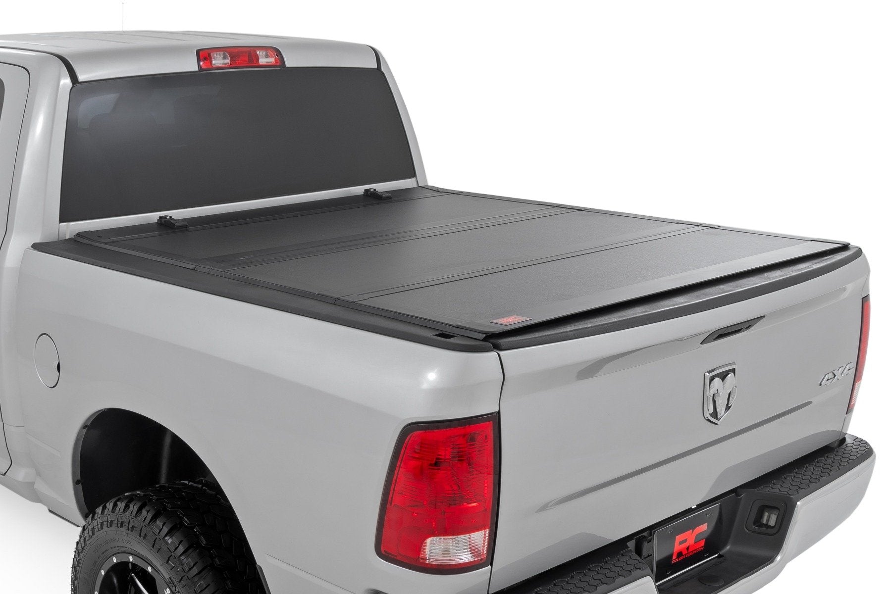 Hard Tri-Fold Flip Up Bed Cover | 5'7" Bed | Ram 1500 2WD/4WD (2009-2018 & Classic)