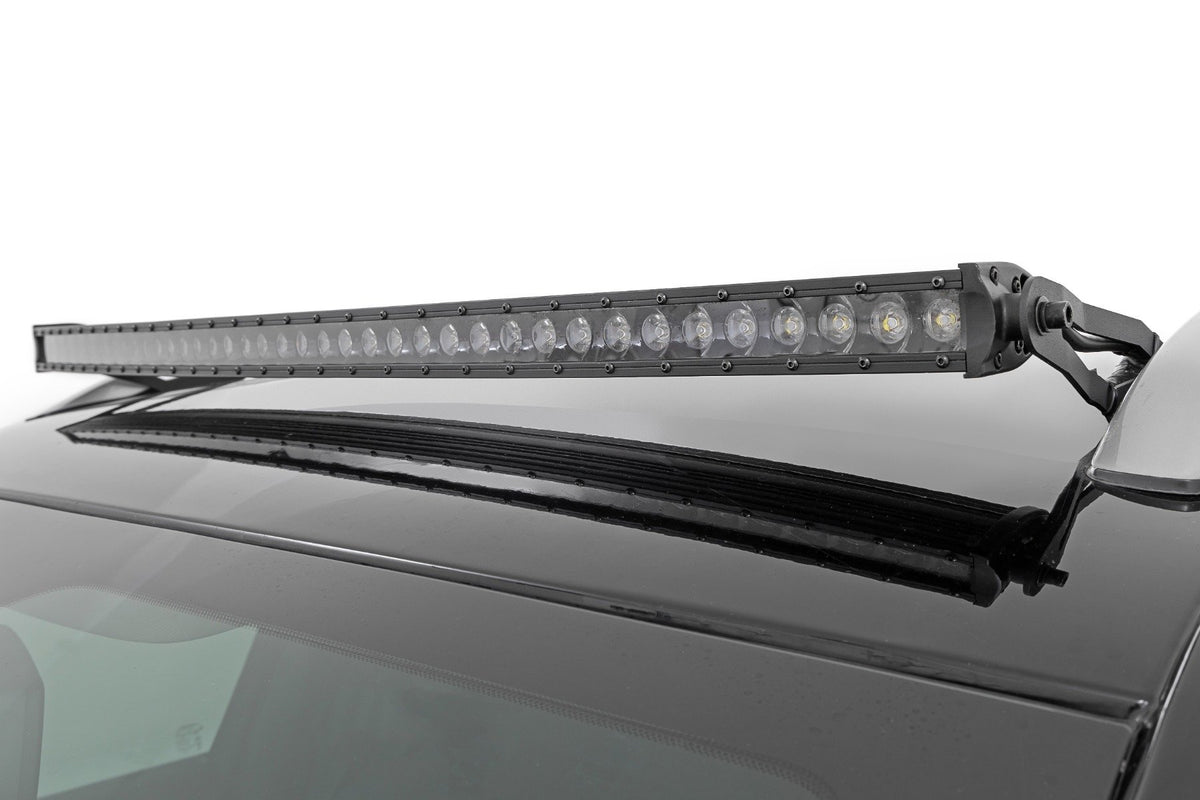 LED Light Kit | Roof Mount | 40&quot; Black Single Row | Jeep Cherokee KL (14-23)