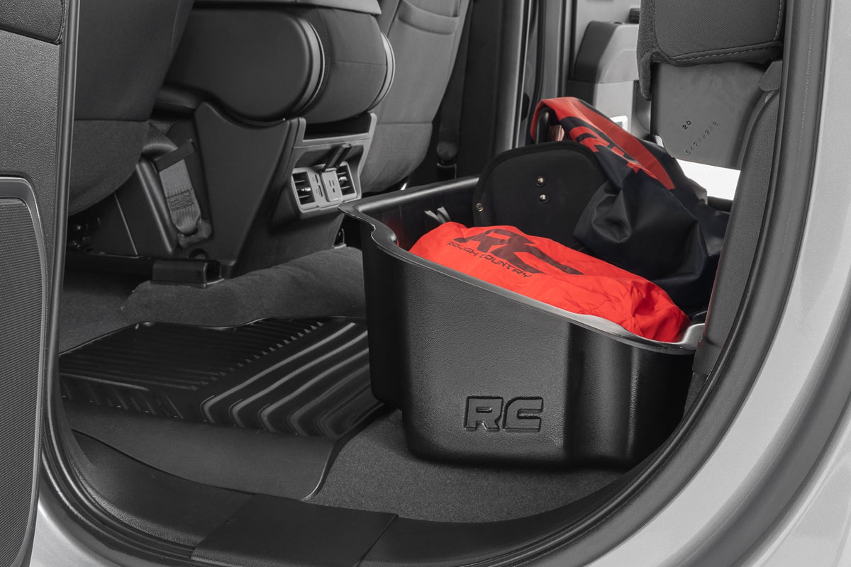 Under Seat Storage | Double Cab | Chevy/GMC 1500/2500HD/3500HD (19-24)