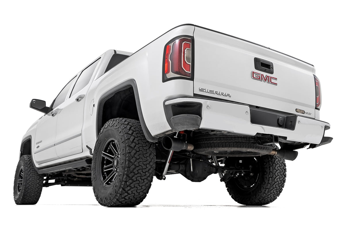 7 Inch Stamped Steel LCA Lift Kit | Forged UCA | Bracket | M1 Struts/M1 | Chevy/GMC 1500 (16-18)