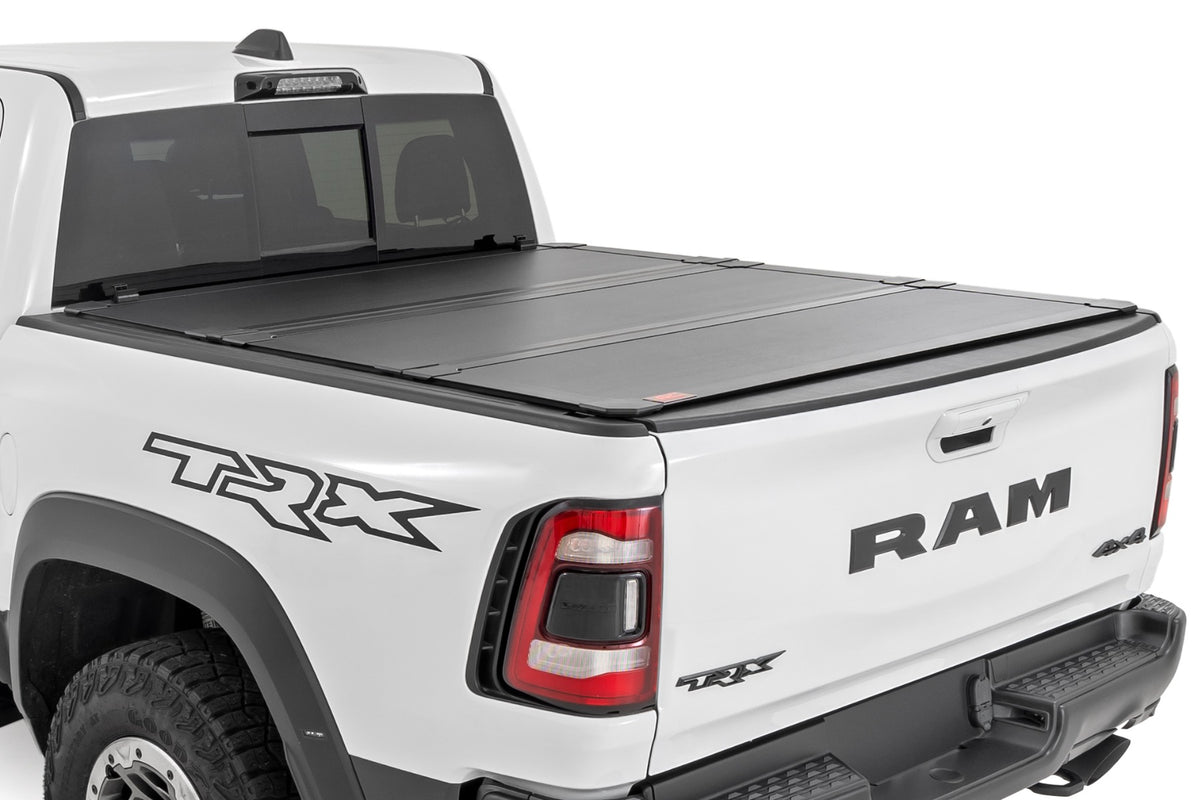 Hard Flush Mount Bed Cover | 5&#39;7&quot; Bed | Ram 1500 (19-24)/1500 TRX (21-24) 