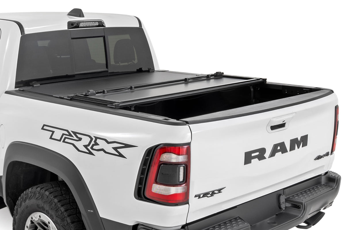 Hard Flush Mount Bed Cover | 5&#39;7&quot; Bed | Ram 1500 (19-24)/1500 TRX (21-24) 