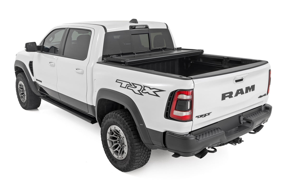 Hard Flush Mount Bed Cover | 5&#39;7&quot; Bed | Ram 1500 (19-24)/1500 TRX (21-24) 