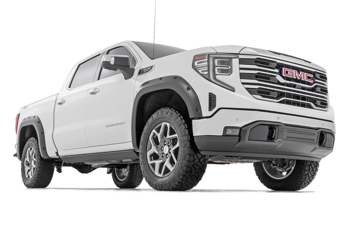 Pocket Fender Flares | GAN Silver Ice Metallic | GMC Sierra 1500 (19-24)