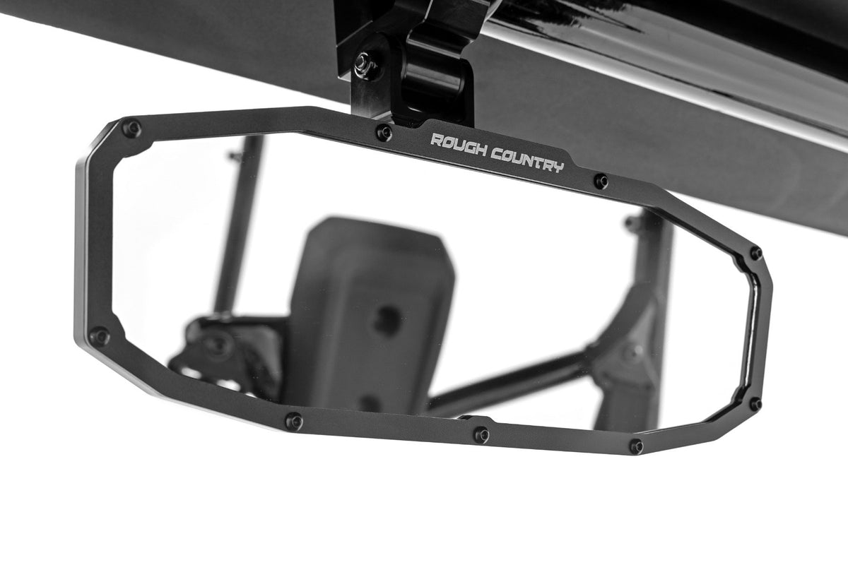 UTV Aluminum Rear View Mirror | 1.5&quot;-2&quot; Cage (Universal)