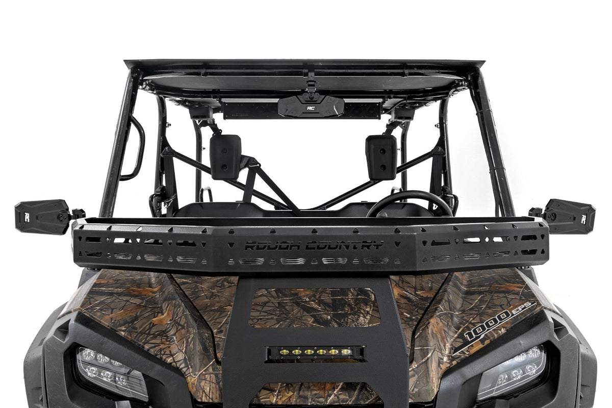 UTV Aluminum Rear View Mirror | 1.5&quot;-2&quot; Cage (Universal)