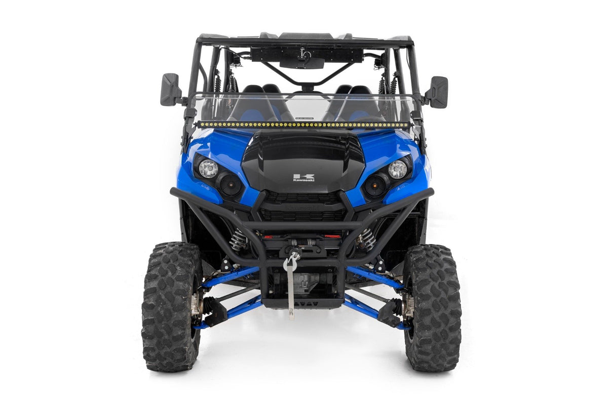 LED Light | Cage Mount | 50&quot; Black Single Row | Kawasaki Teryx