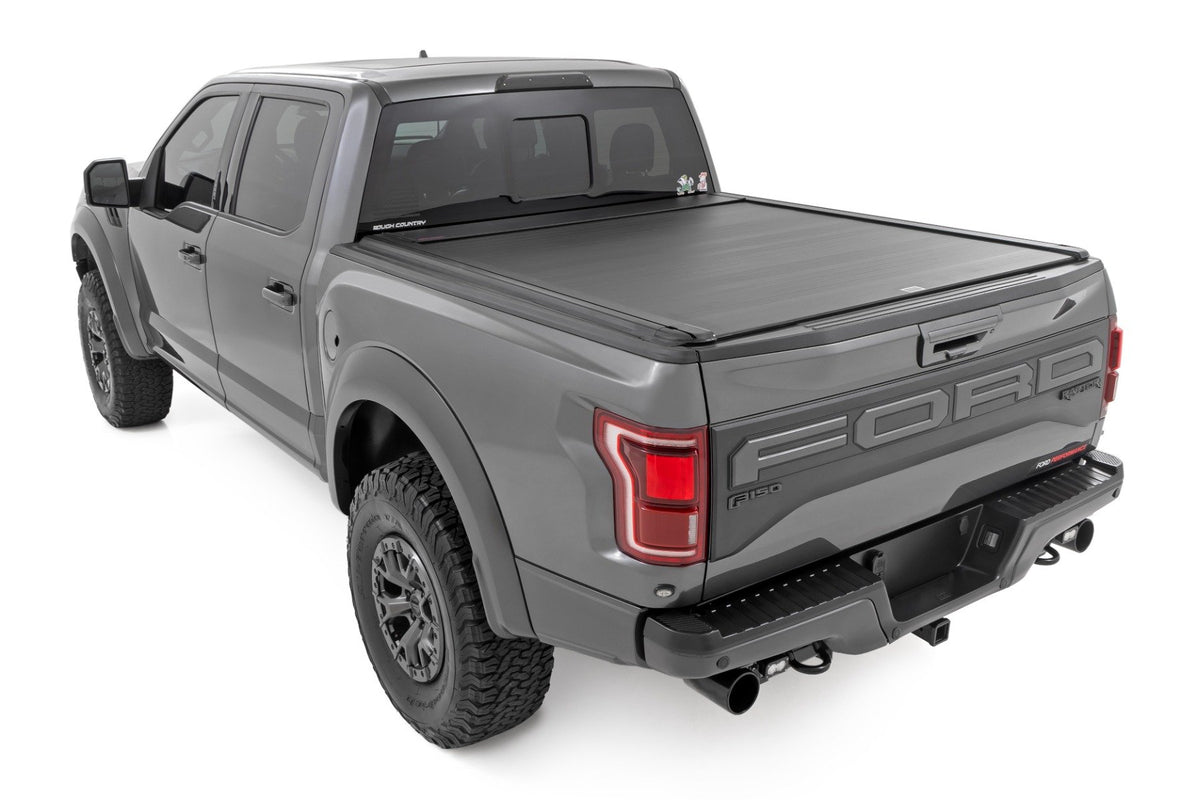 Powered Retractable Bed Cover | 5&#39;7&quot; Bed | Ford F-150 (21-24)/F-150 Lightning (22-24) 