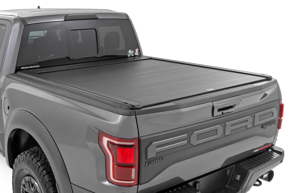 Powered Retractable Bed Cover | 5&#39;7&quot; Bed | Ford F-150 (21-24)/F-150 Lightning (22-24) 