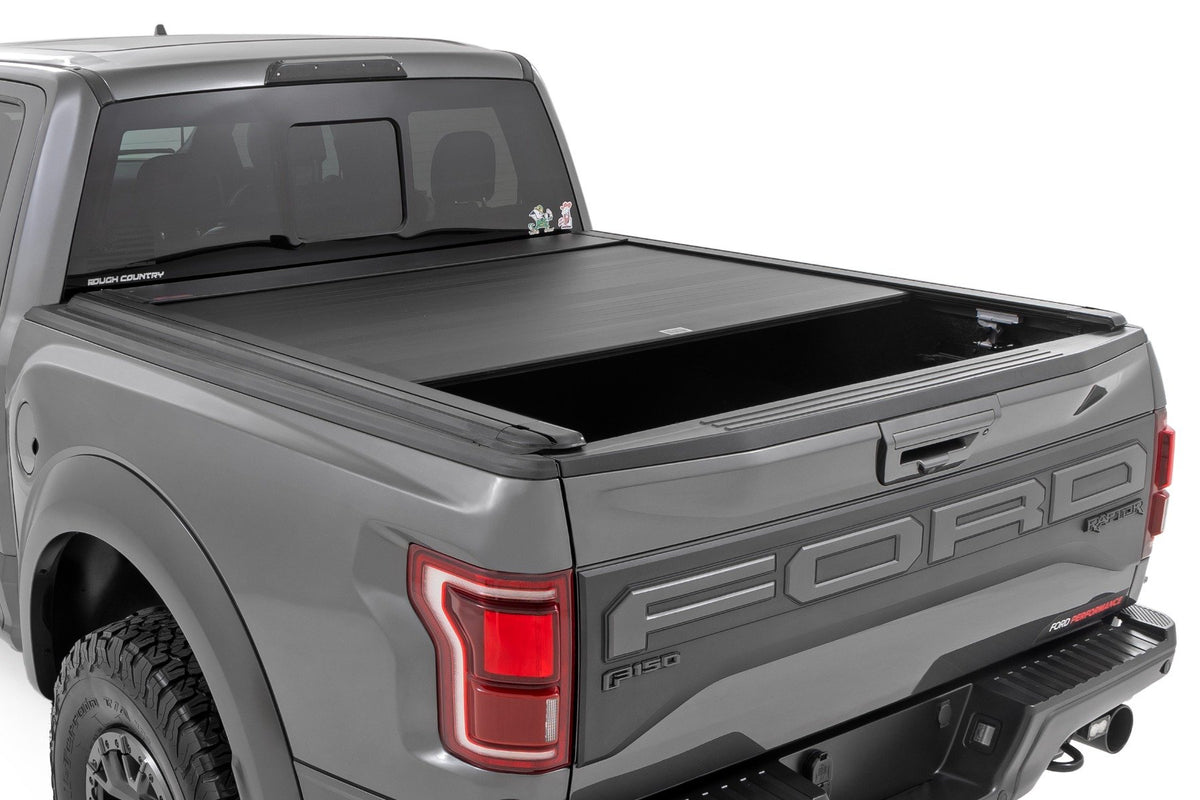 Powered Retractable Bed Cover | 5&#39;7&quot; Bed | Ford F-150 (21-24)/F-150 Lightning (22-24) 