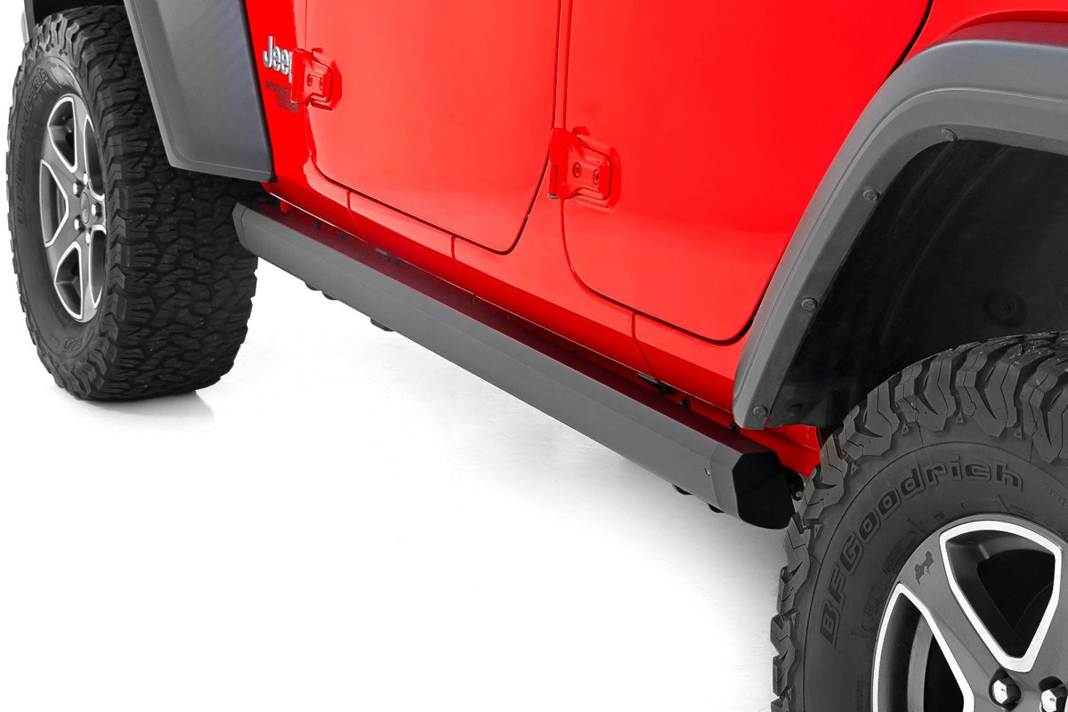 Power Running Boards | Dual Electric Motor | 4 Door | Jeep Wrangler JL (18-24)