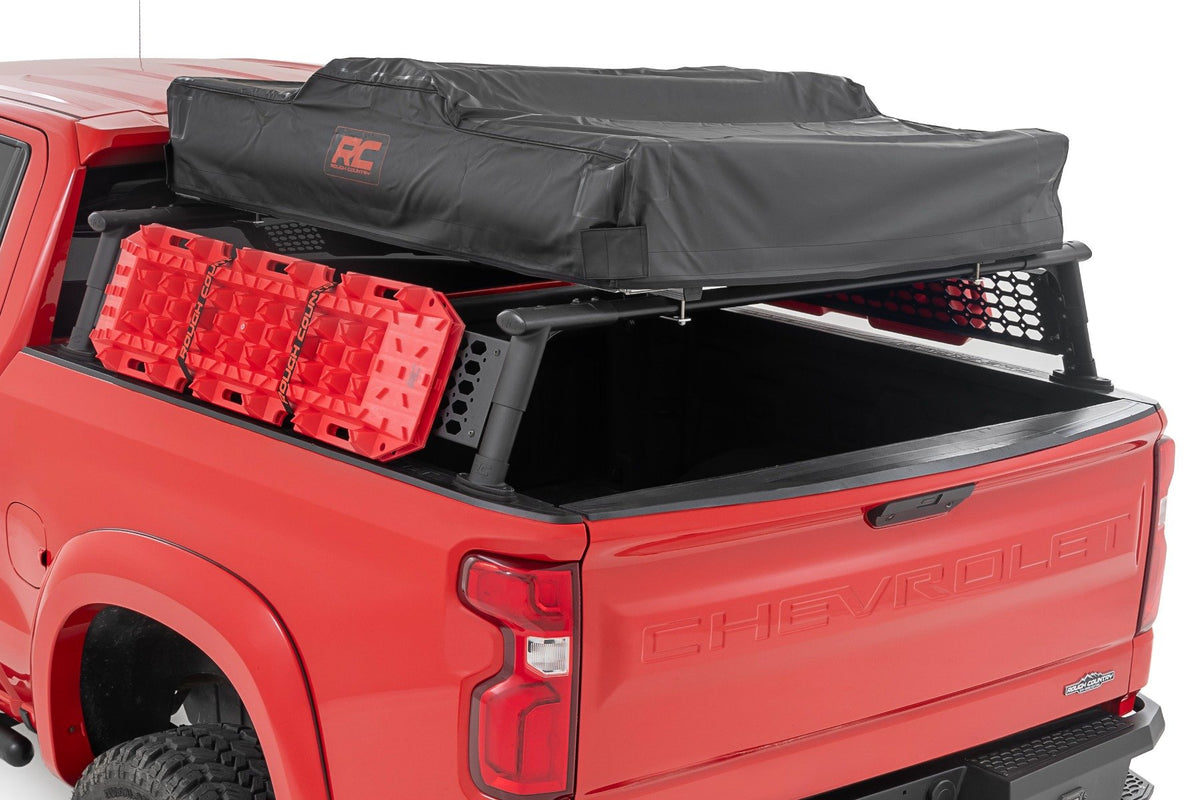 Bed Rack | Half Rack | Aluminum | Chevy Silverado 1500 2WD/4WD (2019-2024)