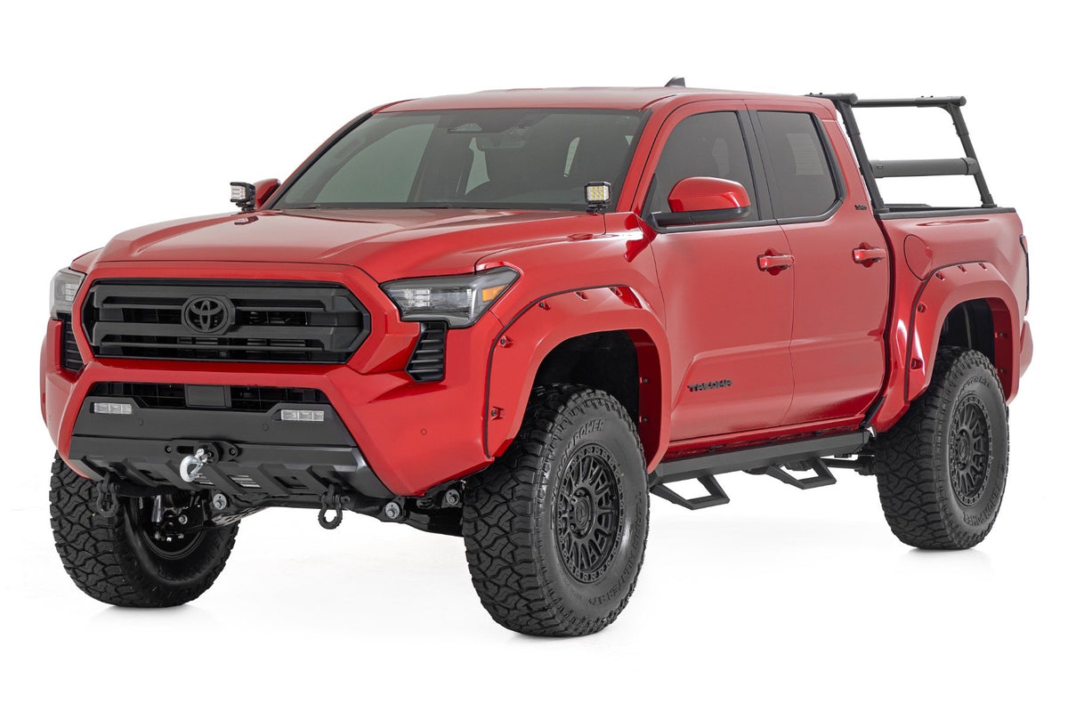 SR2 Adjustable Aluminum Steps | Double Cab | Toyota Tacoma 2WD/4WD (2024)