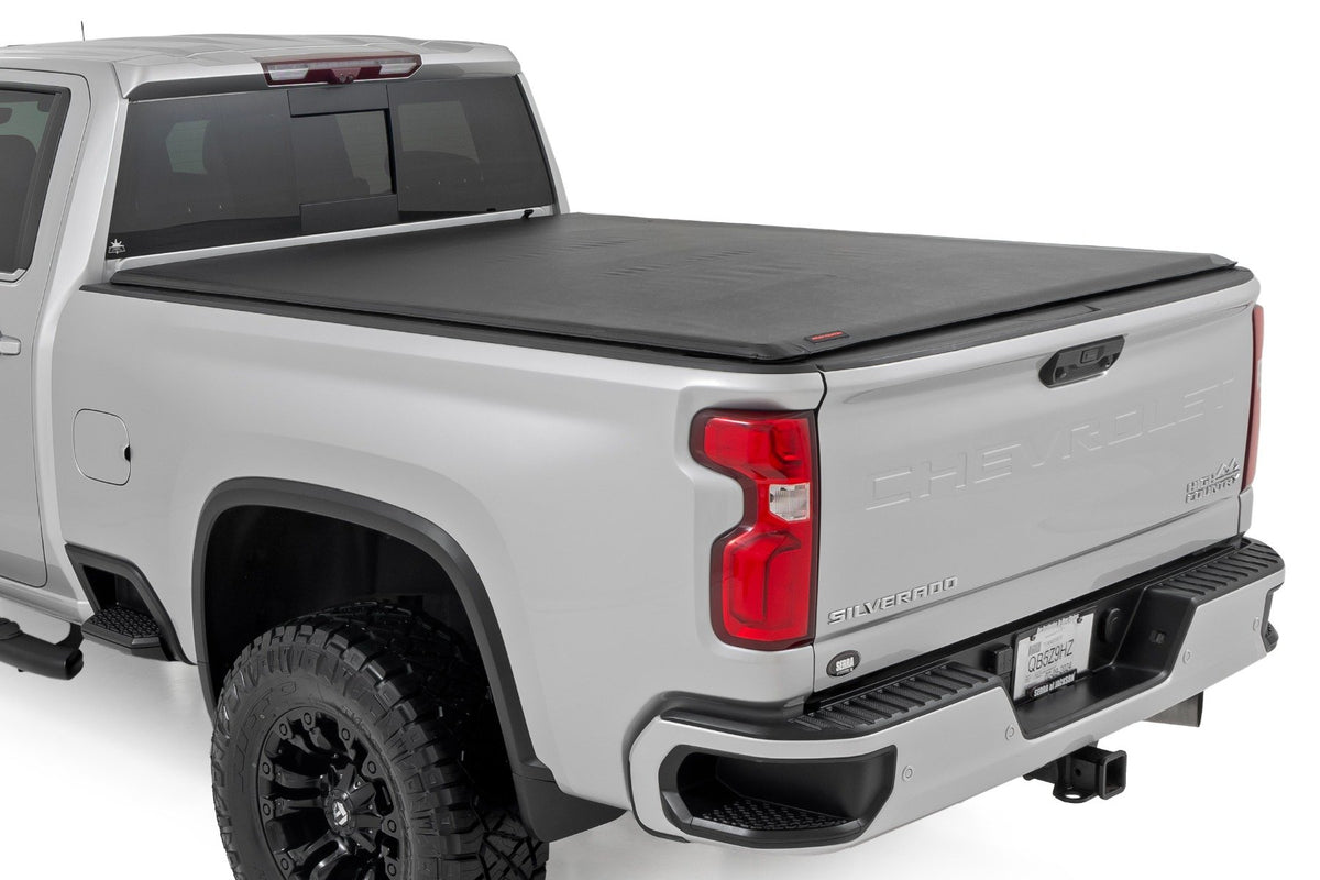 Soft Roll Up Bed Cover | 6&#39;9&quot; Bed | Chevy/GMC 2500HD/3500HD (20-24)