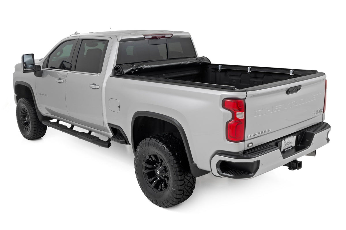 Soft Roll Up Bed Cover | 6&#39;9&quot; Bed | Chevy/GMC 2500HD/3500HD (20-24)