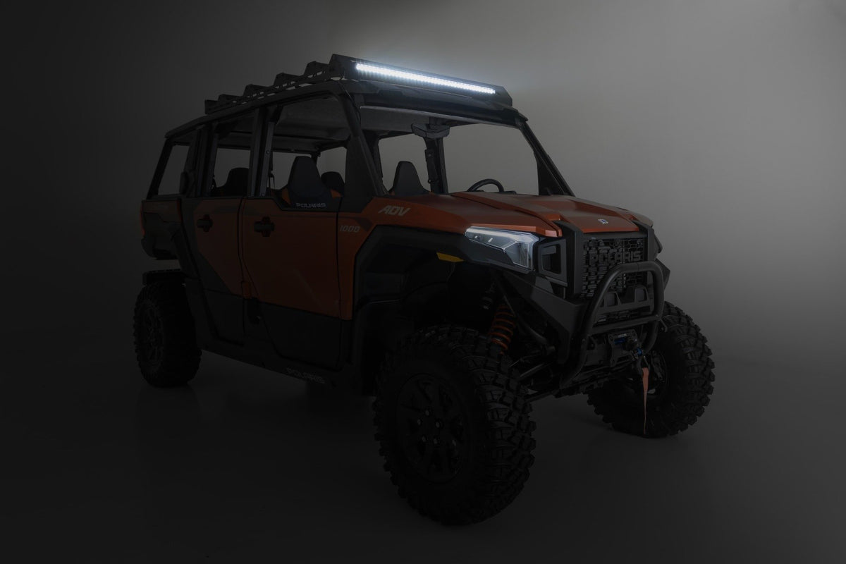 Roof Rack | 40&quot; Black Single Row | Polaris XPEDITION ADV 5 