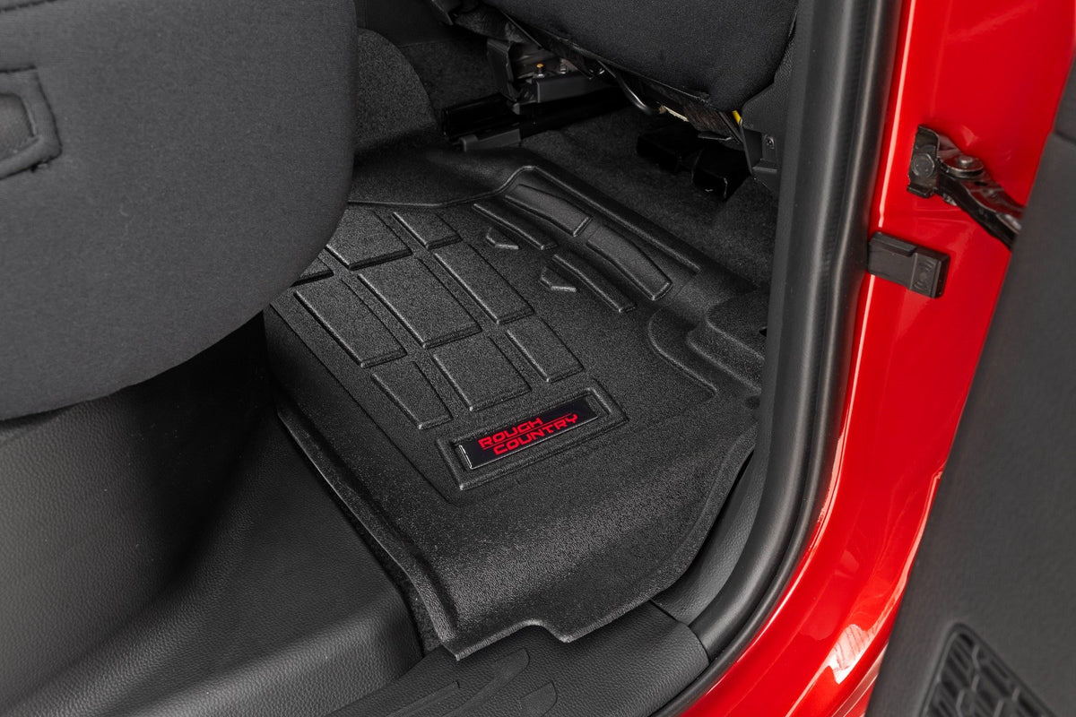 Sure-Fit Floor Mats | Front &amp; Rear | Crew | Toyota Tacoma 2WD/4WD (2024)