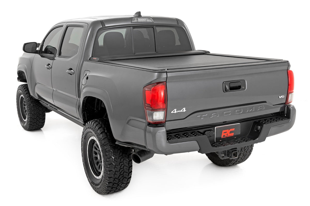 Retractable Bed Cover | 5&#39; Bed | Double Cab | Toyota Tacoma 2WD/4WD (16-23)