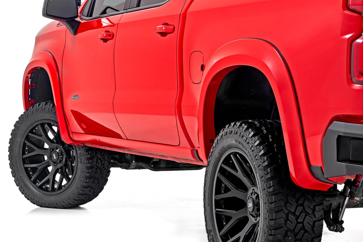 Fender Flares | Sport | GAN Silver Ice Metallic | Chevy Silverado 1500 (19-24)