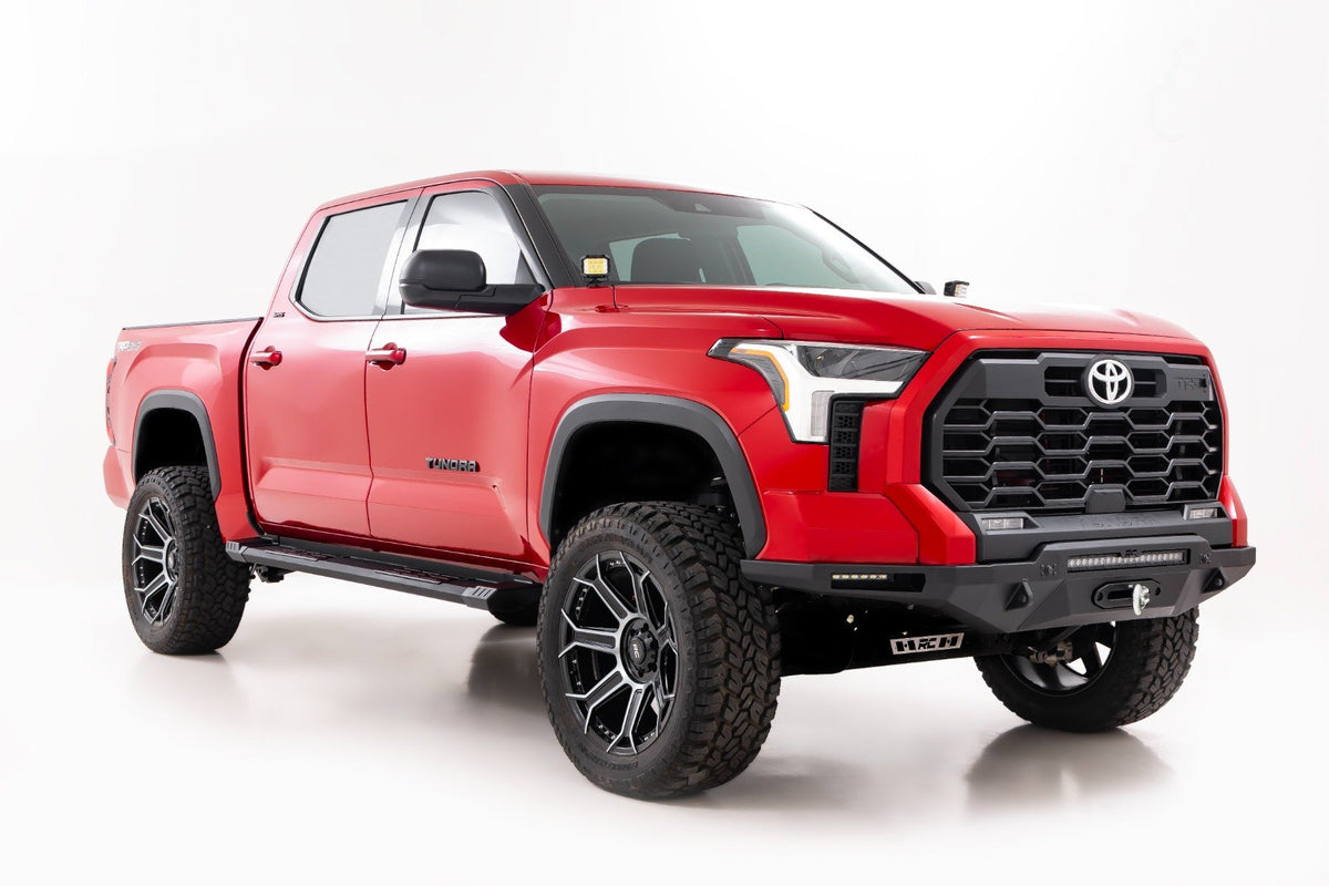 HD2 Aluminum Running Boards | CrewMax | Toyota Tundra 2WD/4WD (2022-2024)