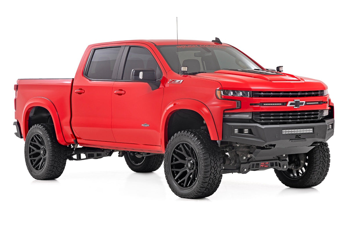 Fender Flares | Sport | GAN Silver Ice Metallic | Chevy Silverado 1500 (19-24)