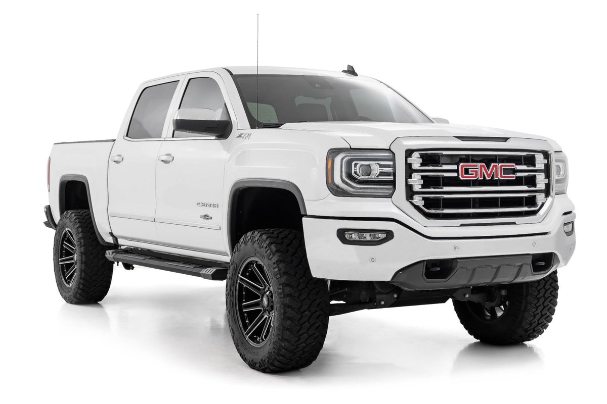 HD2 Aluminum Running Boards | Ext Cab | Chevy/GMC 1500/2500HD/3500HD (07-19 &amp; Classic)